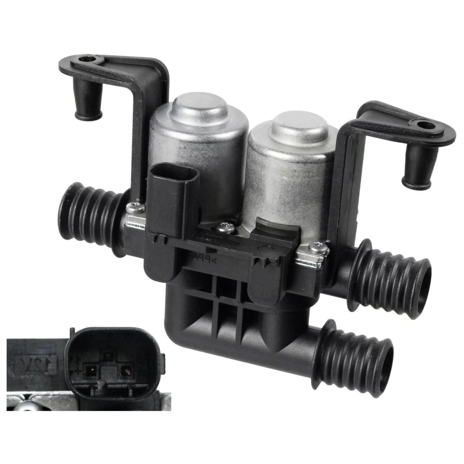 Válvula de control de refrigerante 64116906652 64116931708 motor válvula de control de refrigerante válvula solenoide para BMW Serie 5 E60 Touring E61 Serie 6 Cabriolet E64 7er E65 E66 745d X5