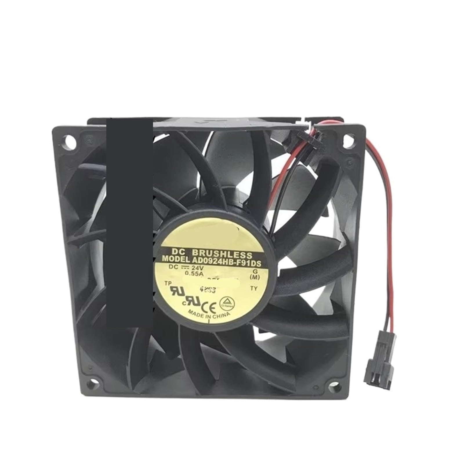 QNEZIQTMH AD0924HB-F91DS 24V 0.55A 90 * 90 * 38MM 9CM 2-Wire Cooling Fan(2wire G1)