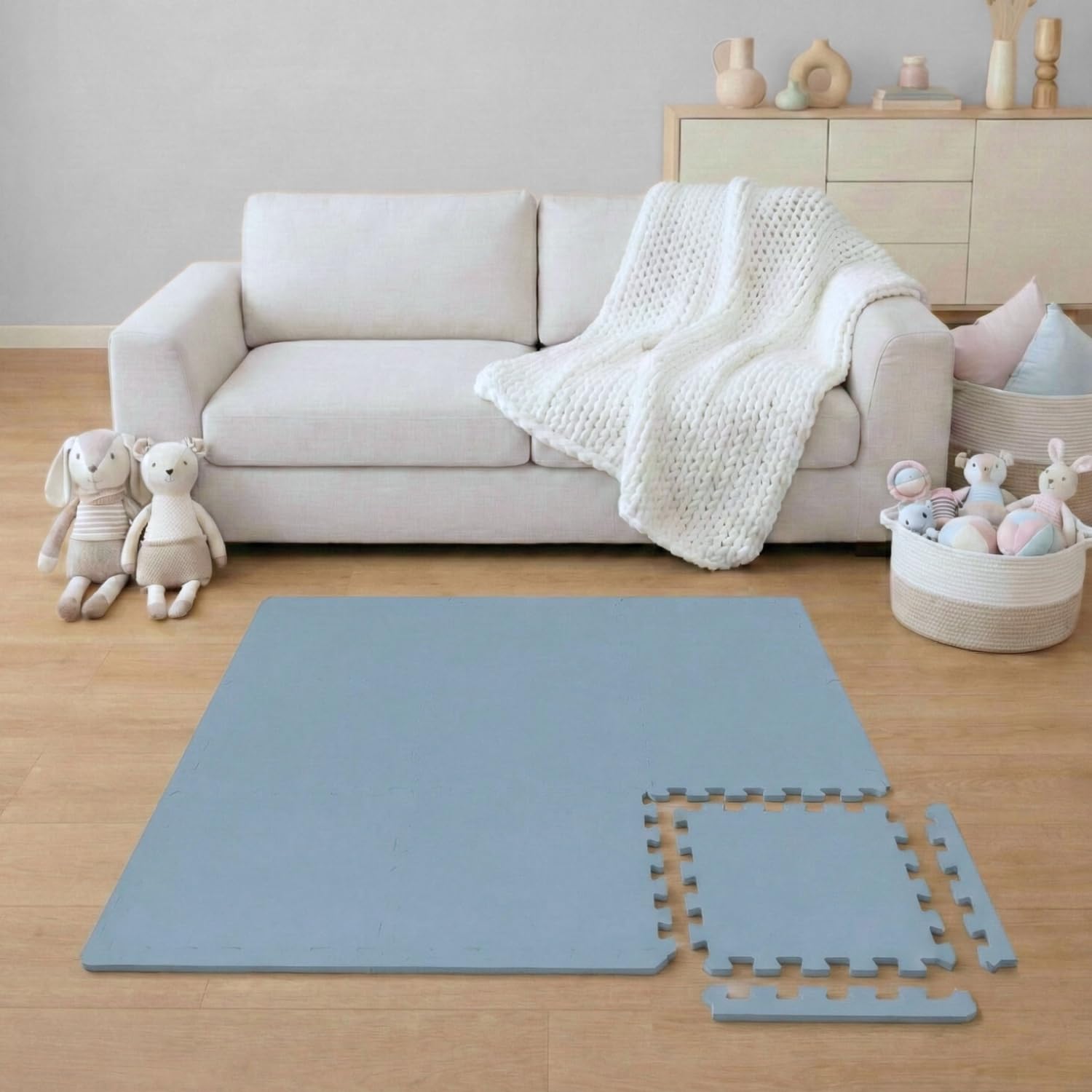9 Pièces Tapis de Sol Bébé 30x30 Tapis Mousse Bebe Tapis de Jeux Enfant