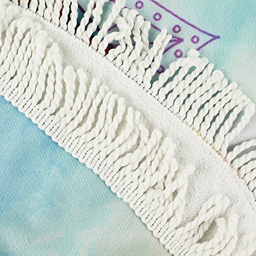 Violet Mist Microfiber Beach Towels Oversized Round Elephant Beach Blanket Sand Free Quick Dry Hippie Boho Circle Bath Towel Absorbent Bohemian Beach Yoga Mat Table Cloth Throw Fringe Tapestry 60" E2 #TOP3