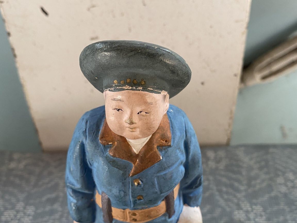 古い 小さな 人形 兵隊 戦前 大日本 軍 フィギュア 骨董 時代物 明治