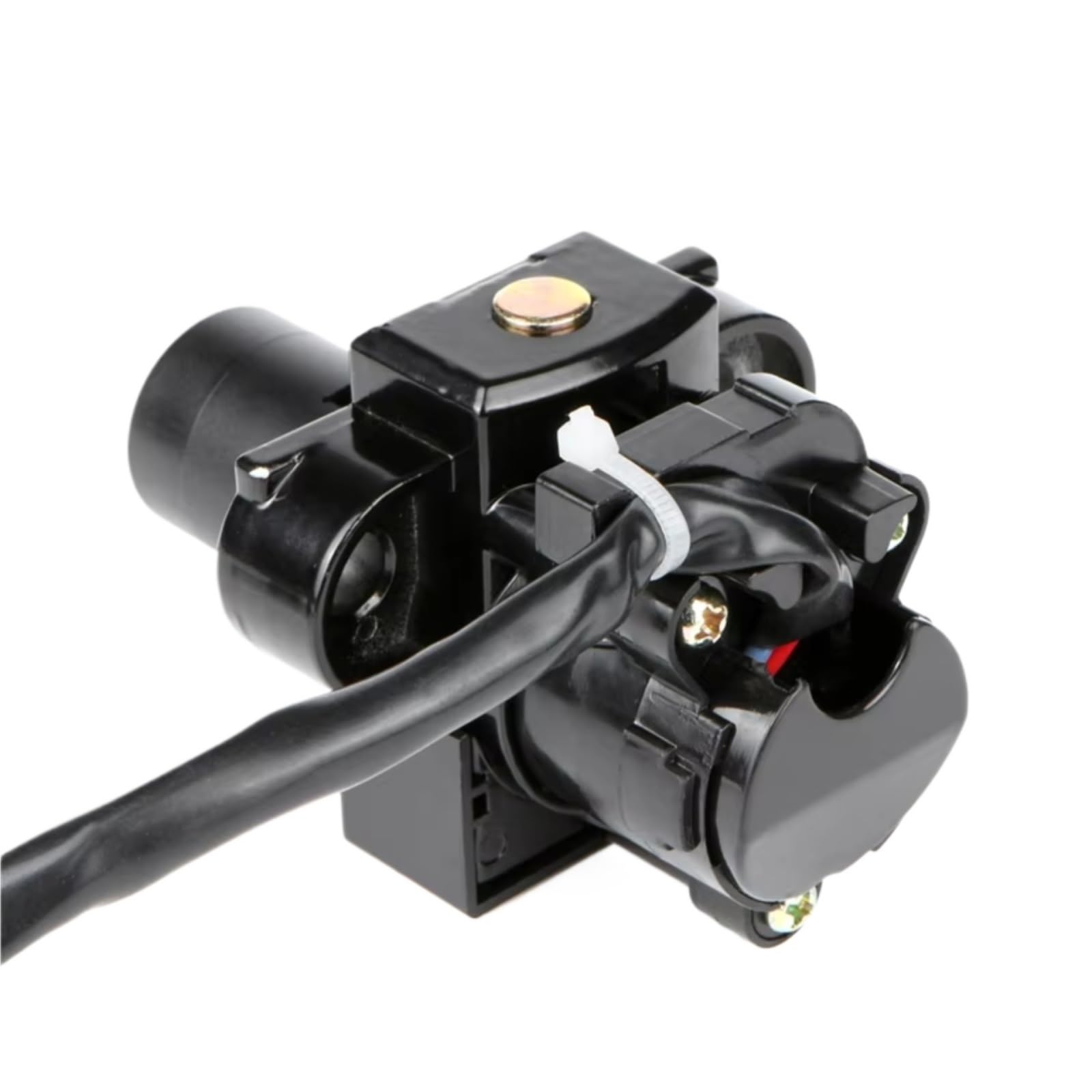 Clé Contacteur pour VFR750F RC36 1990-1997 pour VFR800Fi 1998-2001 pour CB1000F 1993-1996 Serrure De Commutateur D'allumage De Moto avec 2 Clés