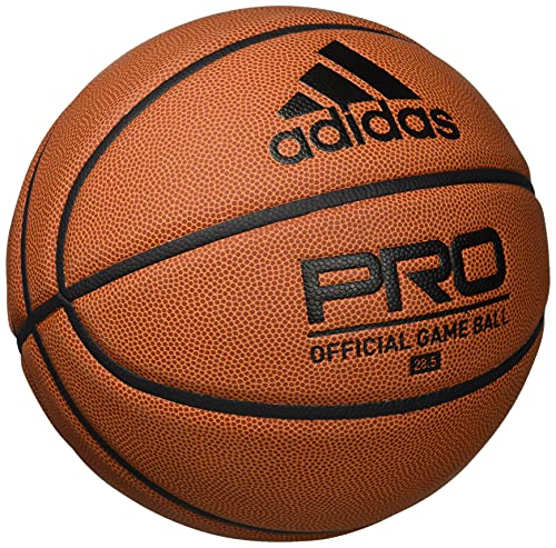 adidas Womens Pro 2.0 Official Game Basketball, Basketball Natural/Black, 6