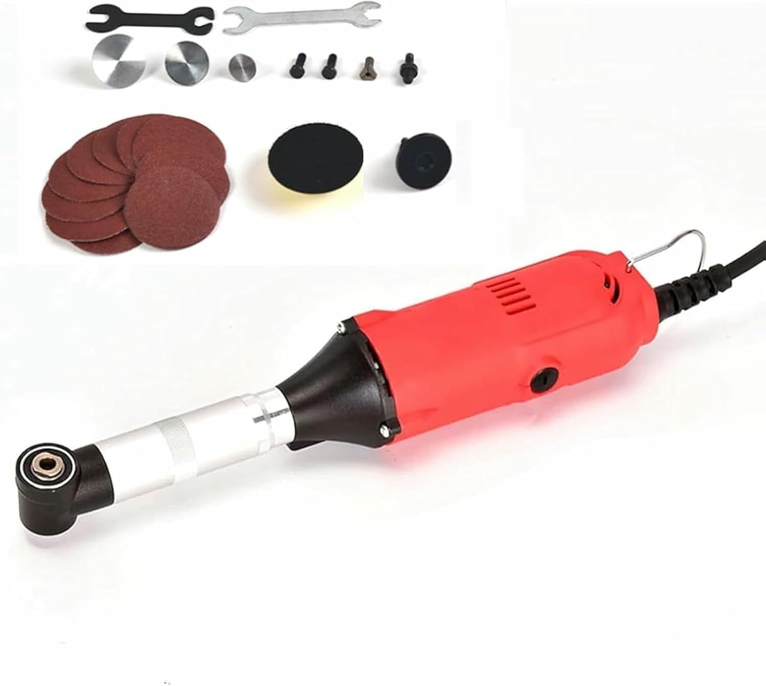 Electric Tile Seam Cleaning Machine, Tile Floor Seam Opener Cleaner with Brush Cover, Speed: 15000r/min&Angle: 90 °&Speed 6-Speed Adjustment