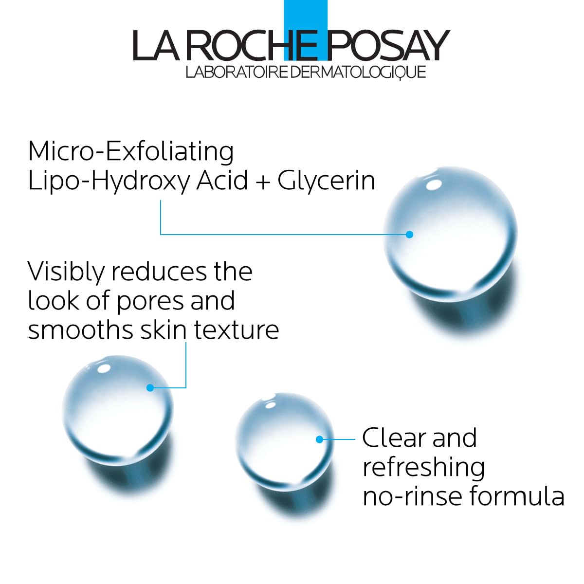 LA ROCHE-POSAY Effaclar Balsam oczyszczający pory, 1 opakowanie (1 x 200 ml)