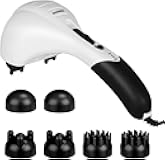 Neck Back Massager, Electric Full Body Massager - Deep Tissue Percussion Massage Hammer for Muscles, Arm, Neck, Shoulder, Back, Leg, Foot (Black)