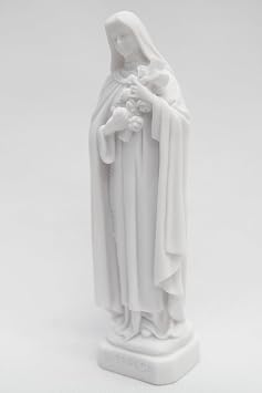 Vittoria Collection 6.5 Saint St Theresa Therese of Lisieux Little Flower Statue Catholic Figurine Religious Home Decor