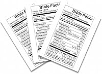 Vista 3 de Bible Facts - Imán para refrigerador (3 x 2 pulgadas)