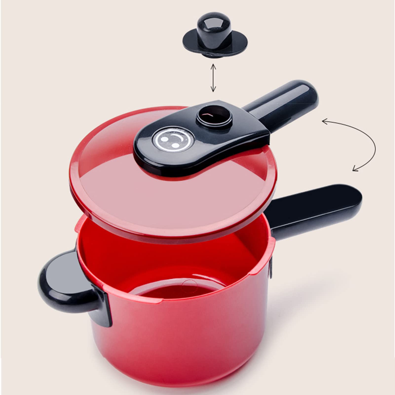 Accesorios de Juguetes de Cocina para Niños, Juego de Cocina, Juego de Rol, Juego de Utensilios, Sartenes y Estufas, Juego, Pelado y Corte de Juguetes Alimentarios, (51