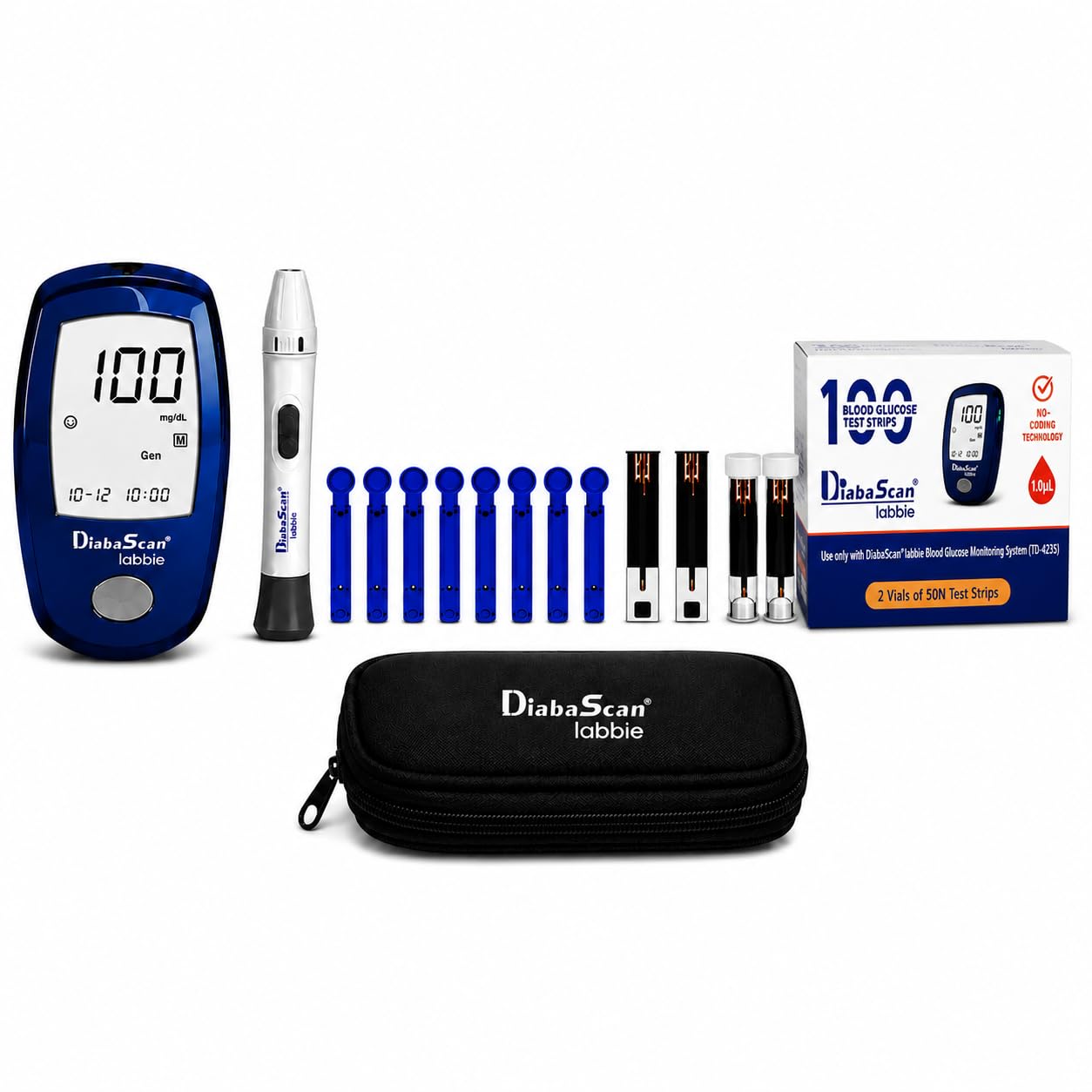 Labbie Composite kit with 100 Strips | DiabaScan Labbie Composite kit with 100 Strips-picture-10