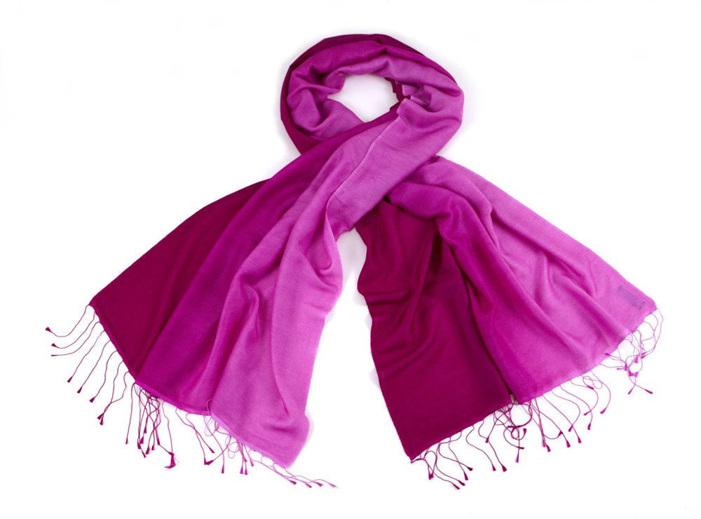 Ritz Collection Womens Shaded Light Cashmere with Fine Silk Scarves