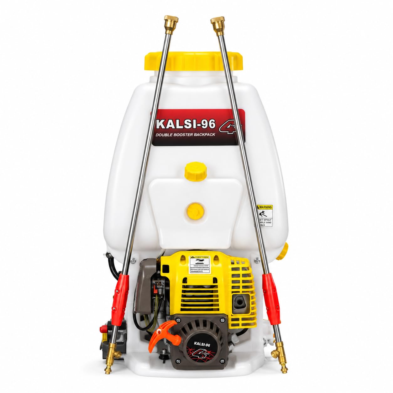 KALSI-96 Double Booster 4 Stroke Power Sprayer 25L | Petrol Operated Knapsack Agricultural Sprayer | High Pressure Farm Spray Pump with Dual Lance for Pesticides, Insecticides & Crop Protection-image-28
