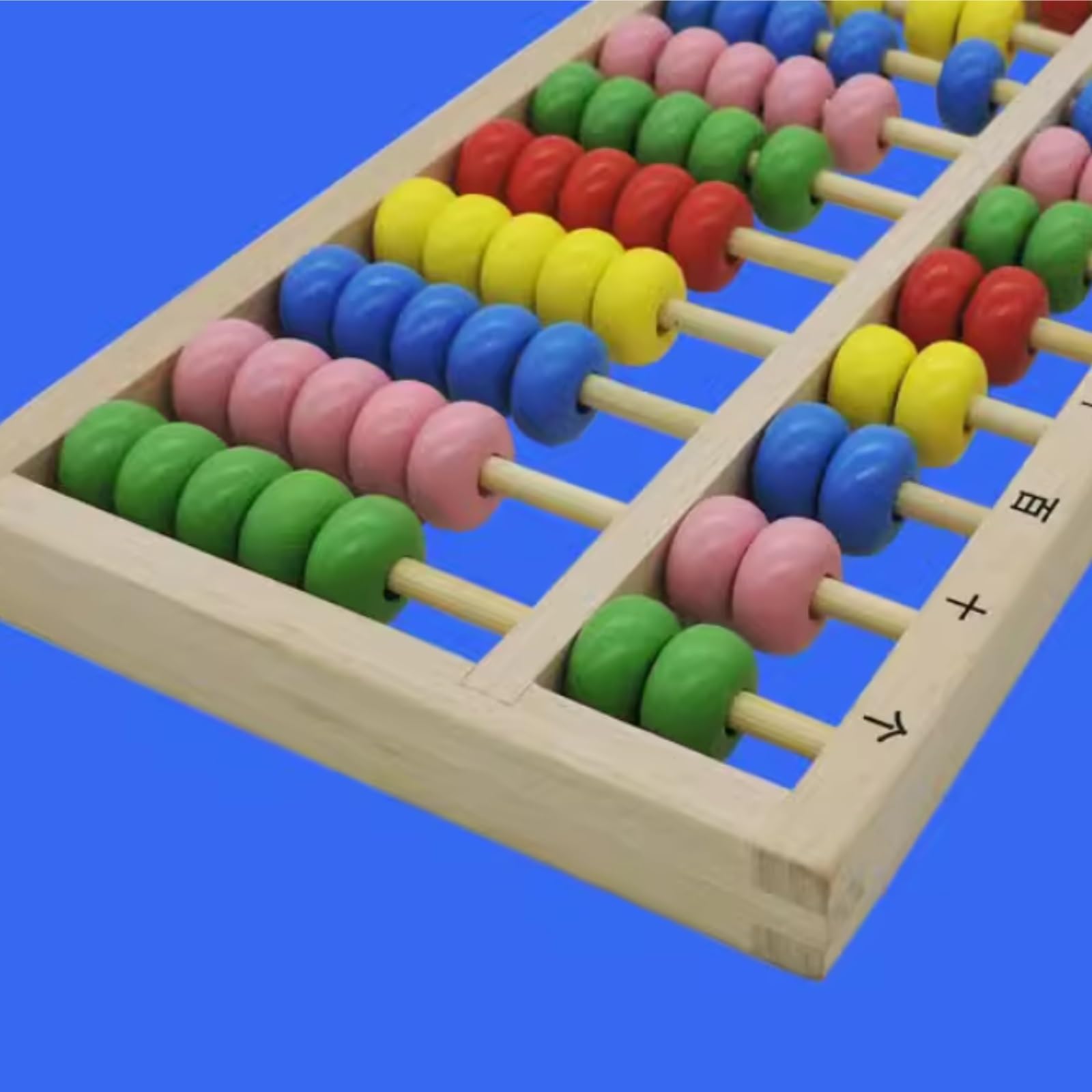 Abacus Drewniany Abakus Kolorowy Matematyka Liczenie Manipulacje Naucz Się Liczenia I Liczb Przybory Szkolne
