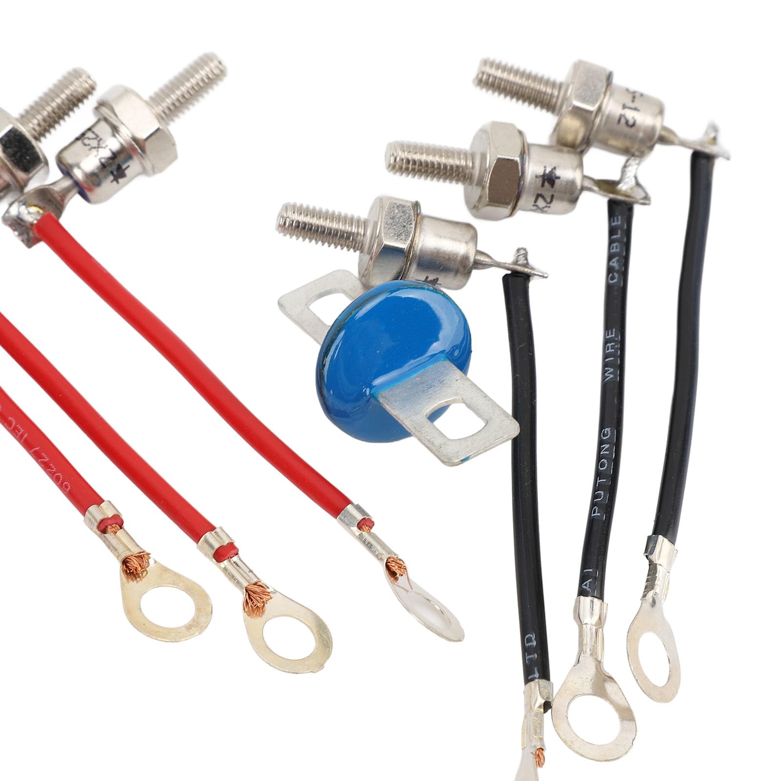 RSK2001 Kit de rectificador de diodo giratorio universal 3,1 pulgadas 25 A 1200 V RSK2001 conjunto de diodos para generador, alta compatibilidad buena rectificación