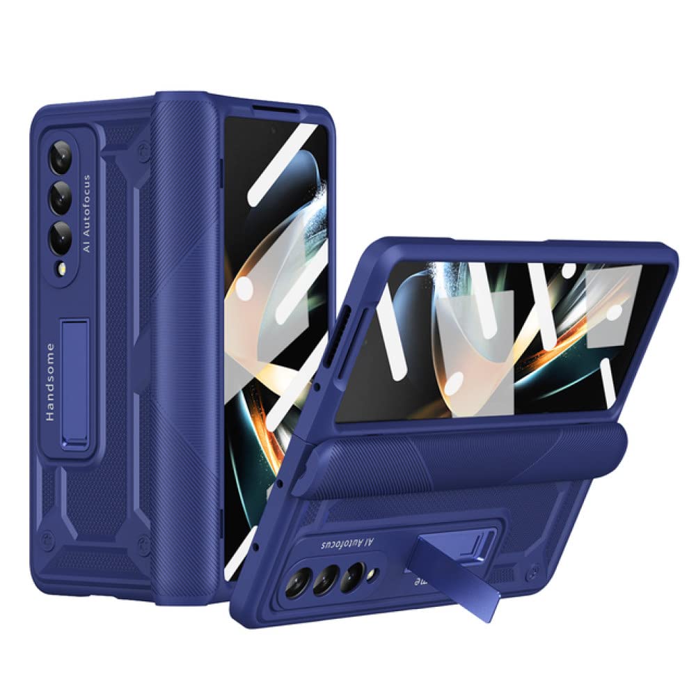 Coque rigide Samsung Z Fold 4 antichoc et son support de visionnage - 7