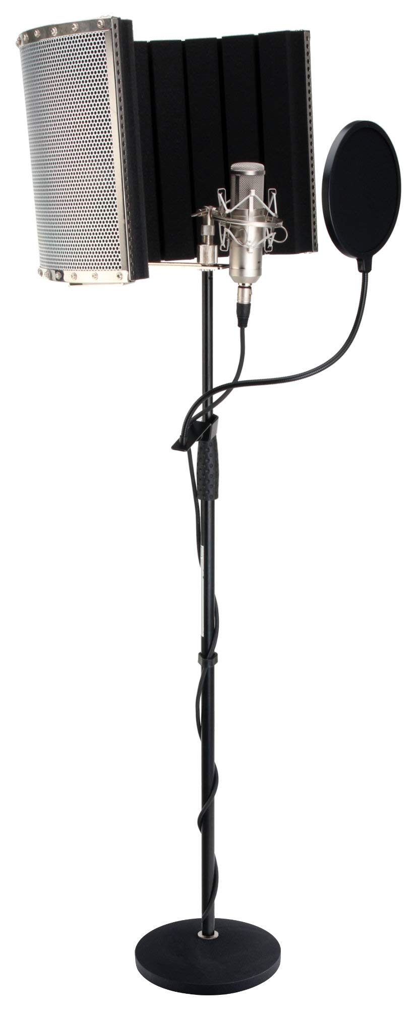 Pronomic CM-100S microfono a diaframma largo supporto antipop schermo cavo
