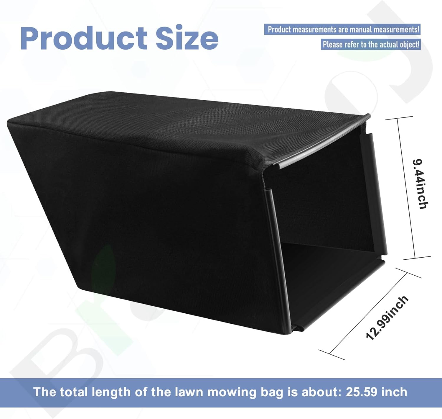 Braveboy 119-0325 Grass Catcher Bag, Compatible With Toro Lawn Mower (Only straw bag, no brackets included)