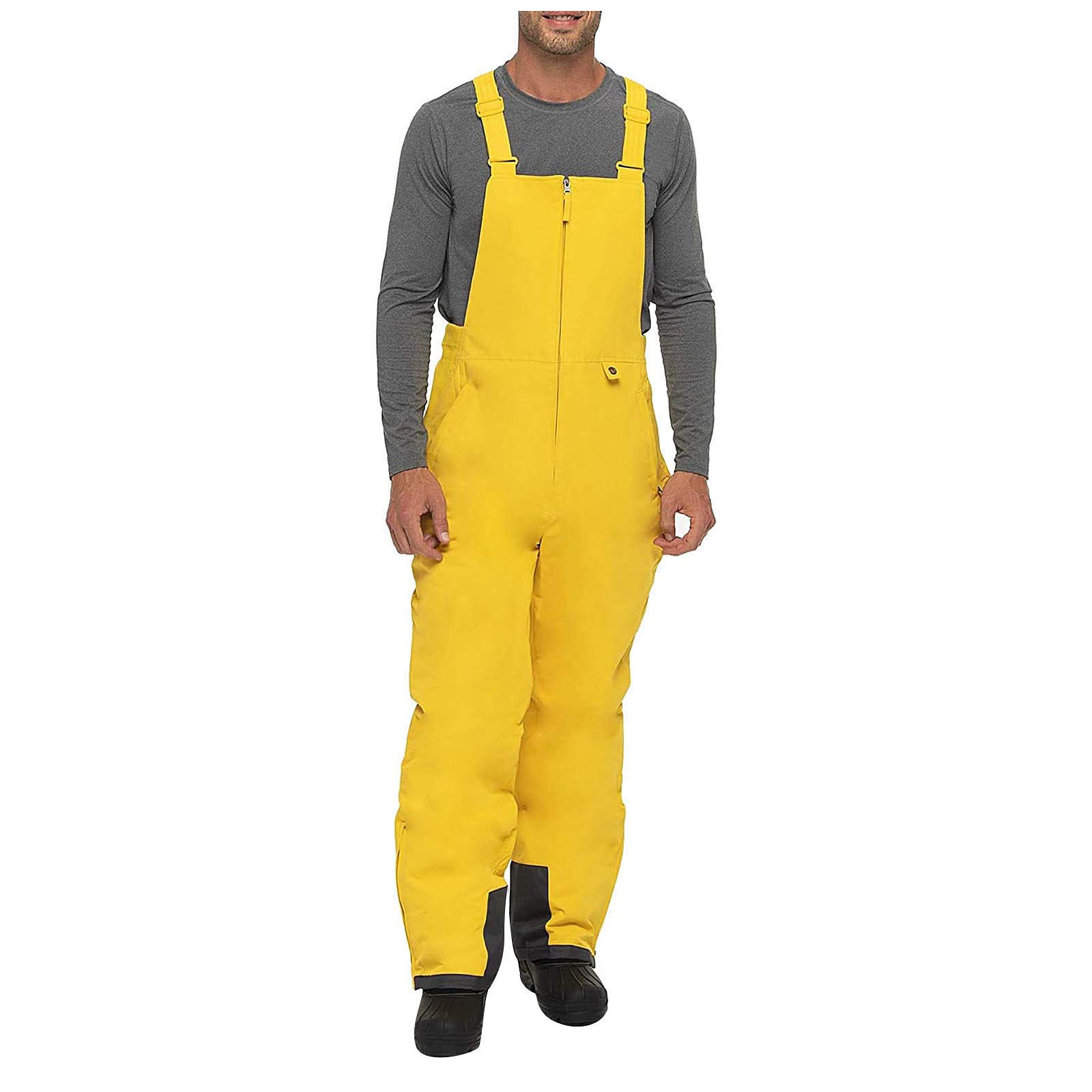 Salopette e pantaloni da sci impermeabili da uomo, traspiranti, antivento, traspiranti, resistenti all'acqua, per sci, snowboard e sport invernali
