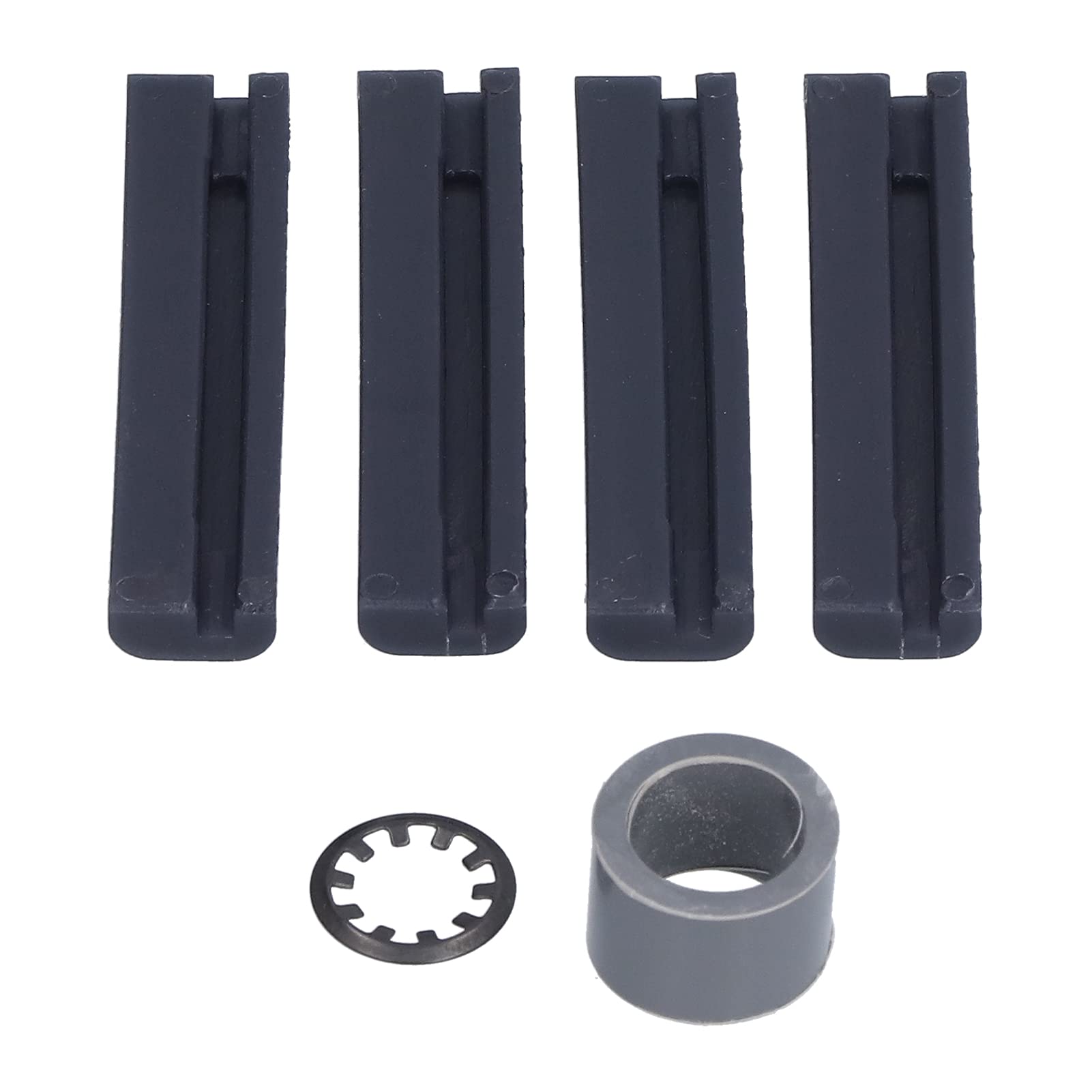 Kit di boccole per guide di abbassamento del motore del portellone posteriore, ricambio per Camaro 1986–1991 e 1986–1991, realizzato in nylon e metallo