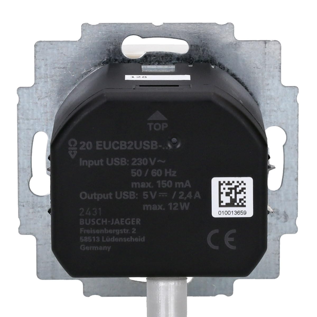 Busch-Jaeger 20 EUCB2USB-214 SCHUKO®-/2x USB-Steckdose Alpinweiß 2CKA002011A6264
