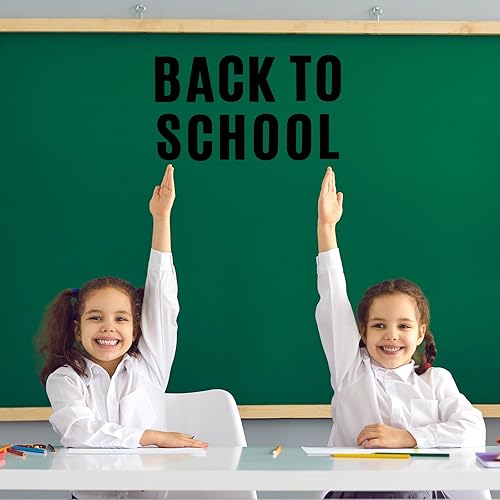 Miniatura 4 de Qilery 32 hojas de calcomanías de letras y números de 4 pulgadas, autoadhesivas, letras del alfabeto, letras grandes, etiquetas de números para la