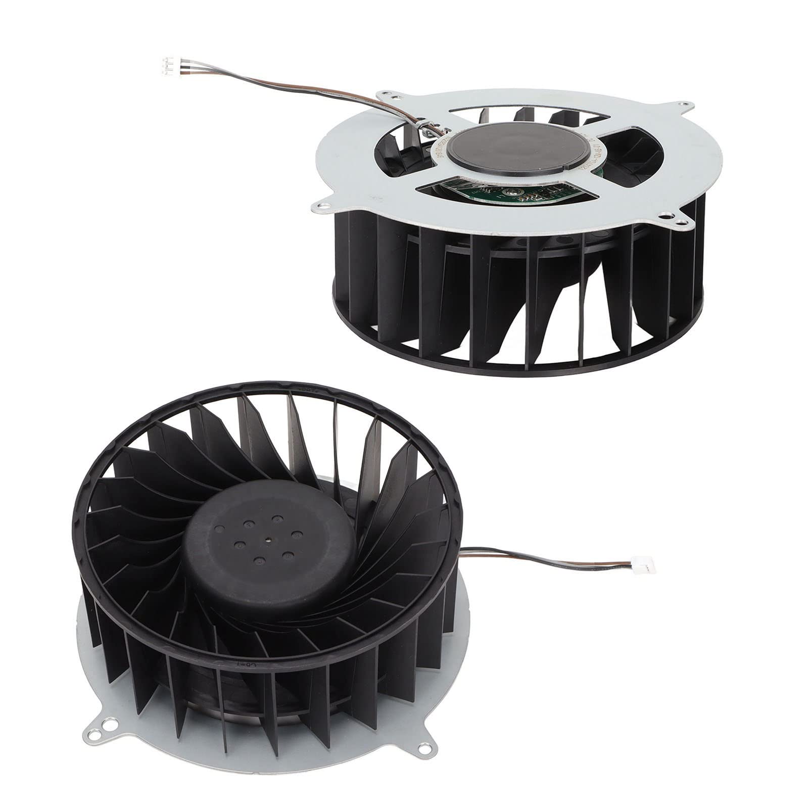 Ventilador de Refrigeración Interno de Repuesto para PS5, Ventilador de Refrigeración Silencioso de 23 Aspas de 3 Pines CC 12 V 2,4 A, Compatible con Ventiladores de la Serie Playstation 5