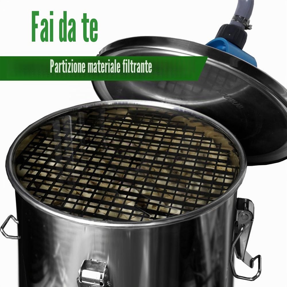LINLAN 12Pcs 30 x 30 cm(11.8x11.8in) Griglia per Acquario in plastica, divisore per Acquario, per filtrare e Proteggere Il Fondo Fai da Te
