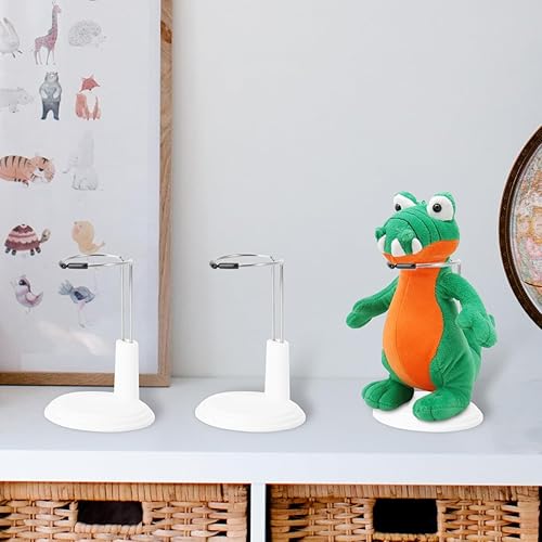 Miniatura 4 de Healifty Paquete de 5 soportes ajustables para muñecas de 3.9 pulgadas, soportes de exhibición con marco de soporte para muñecas coleccionables,