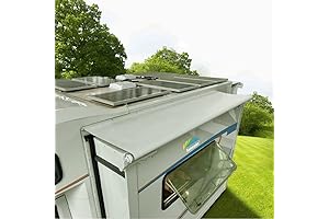 Suncode Slide Topper Awning White RV Slide Out Awning Slide Out Protection