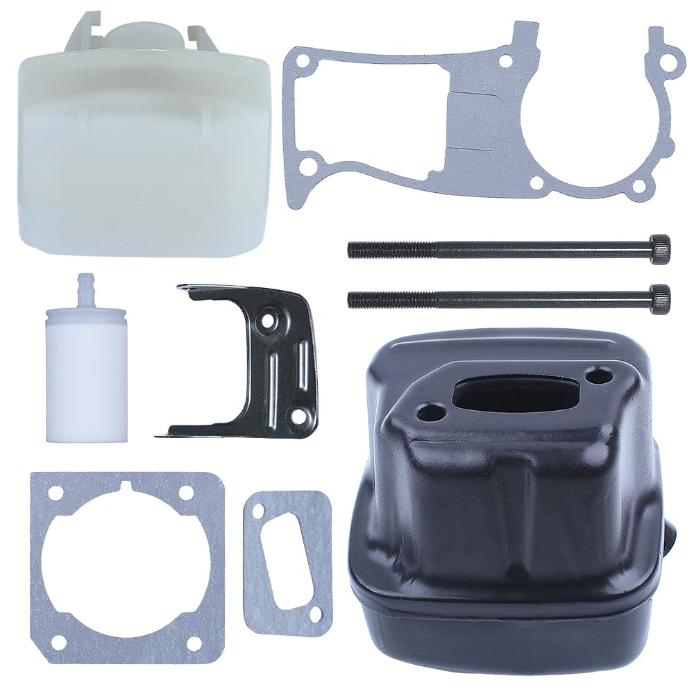 Kit de Juntas for Filtro Aire y Pernos Soporte for Motosierra Gasolina XP 351, 353, 350, 340, 345 346 (OEM, 503 86 27 03)