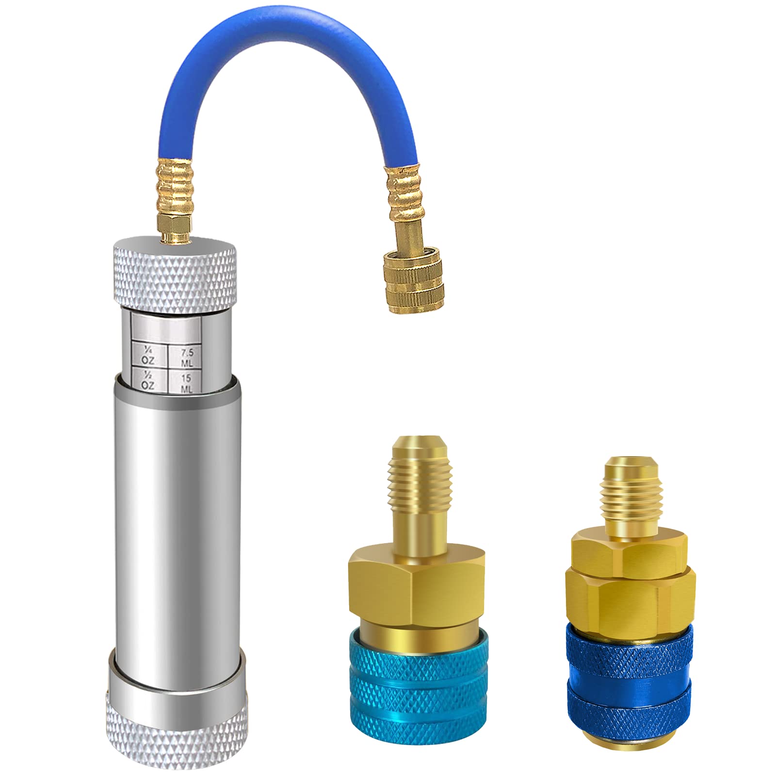 Buy R1234YF/R134A AC Oil Injector KitHVAC Dye Oil Injector Kit with