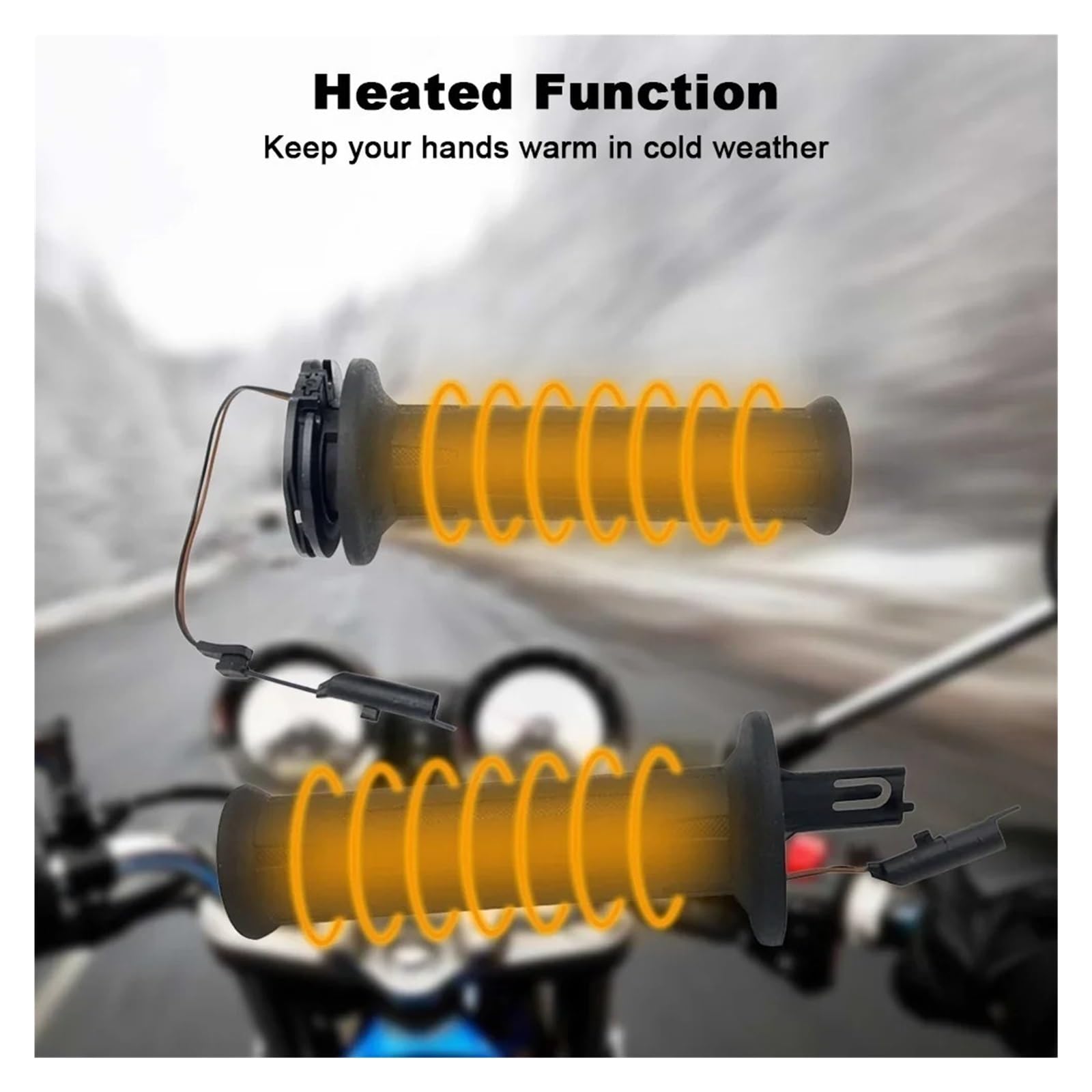 Pasuje Do BMW S1000RR F800GS F700GS F800GT F800R K1300S/R/GT C600S Podgrzewane Nakładki Na Kierownicę Motocykla Osłona na kierownicę motocykla