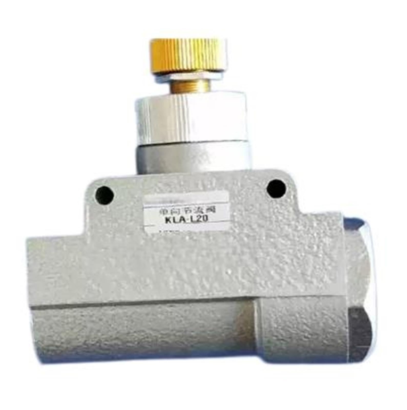 Hydraulic One-Way Throttle Valve KLA-L20