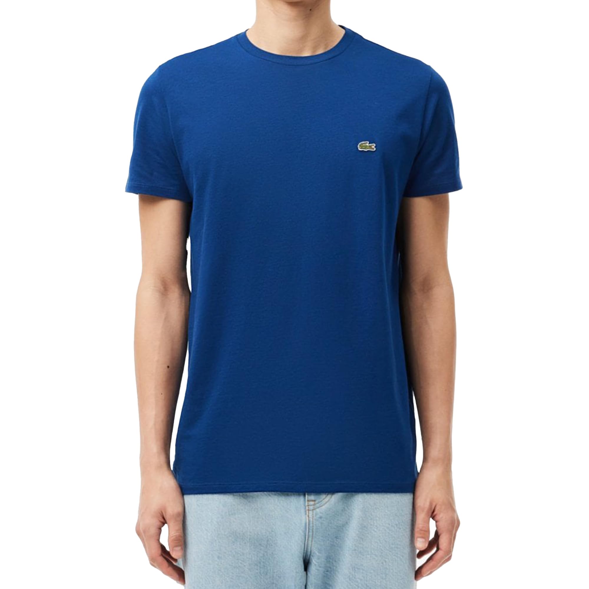 Lacoste Mens Crew Neck Short Sleeve Regular Fit Classic T-Shirt