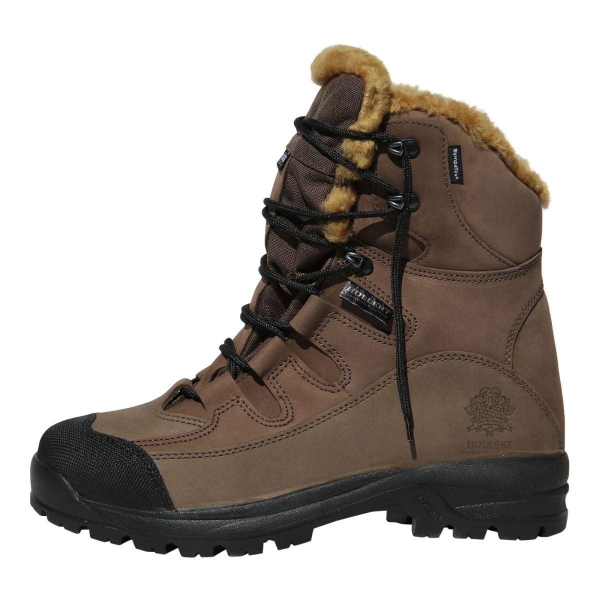 Hollert Unisex Straßenschuhe Boots Rudi Winterschuhe Wander Stiefel Trekkingschuhe Merino Lammfell