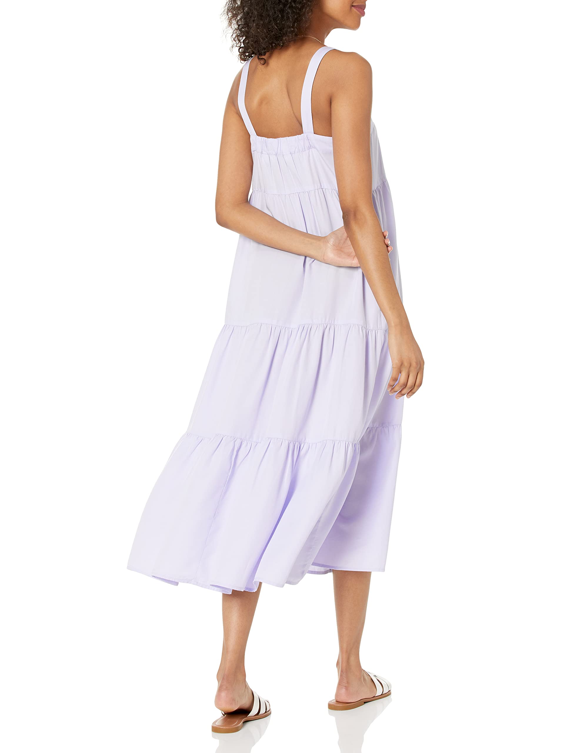 The Drop Women's Britt Tiered Maxi Tent Dress