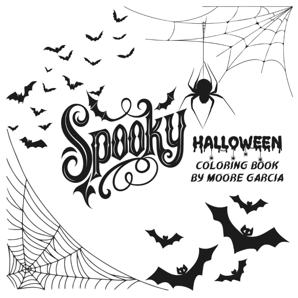 Spooky: Halloween Coloring Book