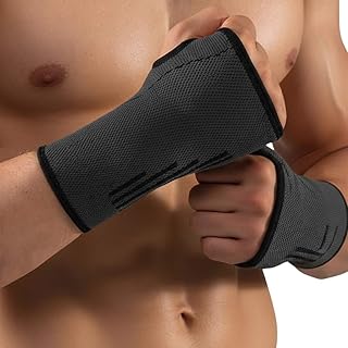 kit 2 Munhequeira de Compressão Suporte Punho Luva de Compressao Treino Alivio da Dor Pulso