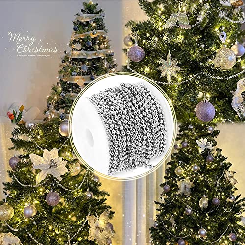 Miniatura 7 de Oenothera Cadena De Bola De Acero Inoxidable De 20 Metros, Diámetro 2,4 Mm, Con 50 Piezas Conectores De Cadena De Bolas, Para Puertas Diarias, Ventanas, Decoraciones Para Árboles De Navidad