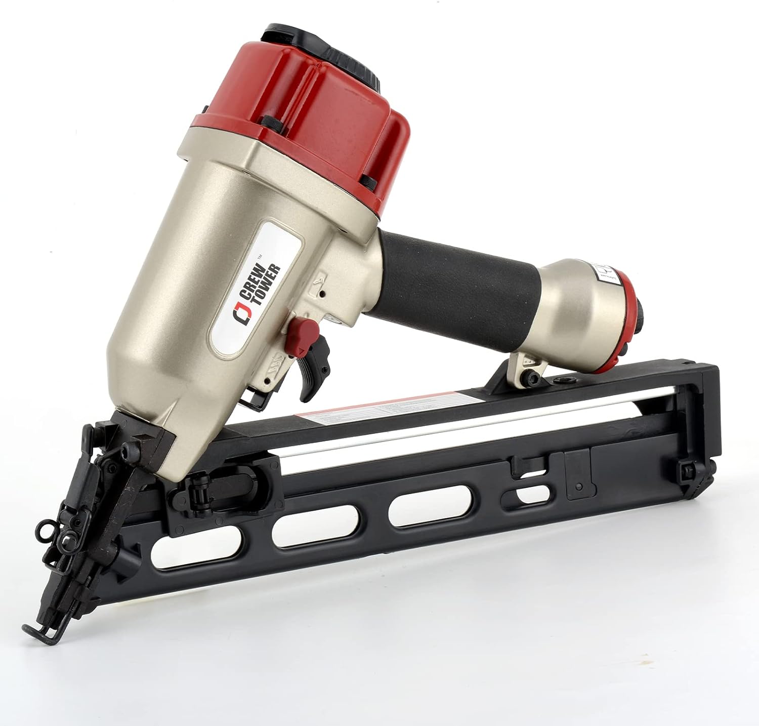 NT65 15 Gauge, 1-1/4" to 2-1/2" Angle Finish Nailer Pneumatic Finishing Nail Gun for Molding, Baseboard, Trim and Finishing, Air-powered