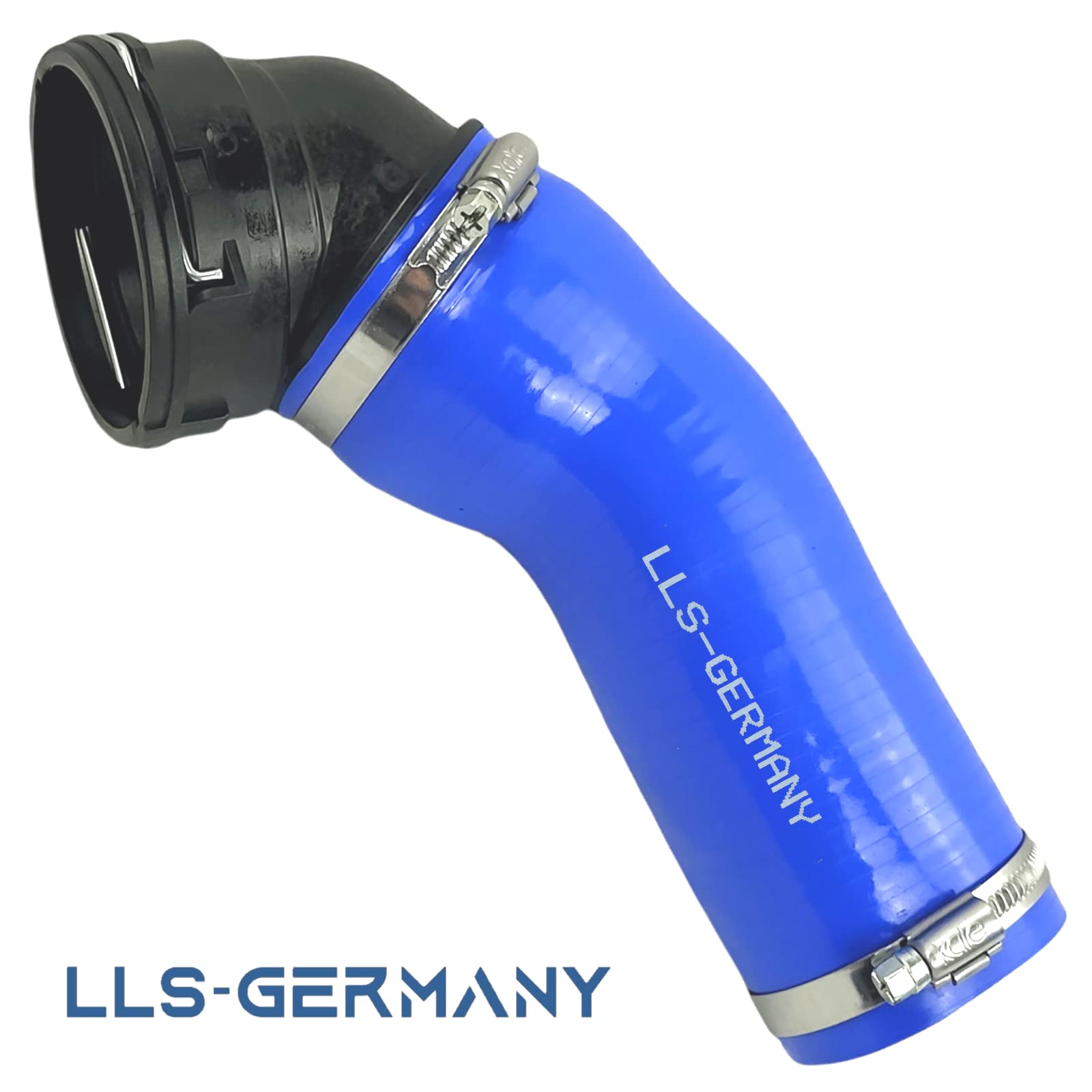 LLS-GERMANY Turboschlauch Ladeluftschlauch Kompatibel mit B M W 5er E60 Limousine 520d 525d 530d 535d xd OBEN