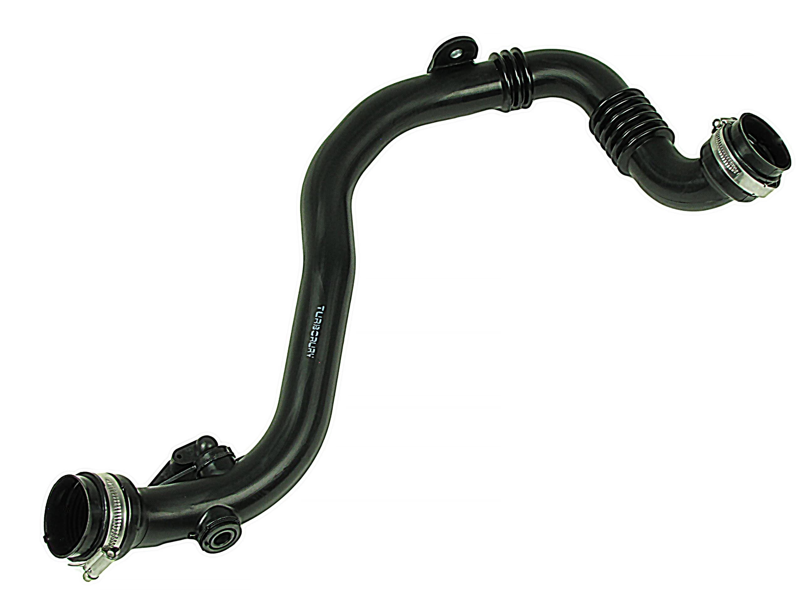 Manguera de Intercooler de Reemplazo - Compatible con Renault Clio III Grand Modus 1.5 dCi – OE 8200468372 – Goma Reforzada con Fibra Kevlar – Resistente a la Presión y al Calor