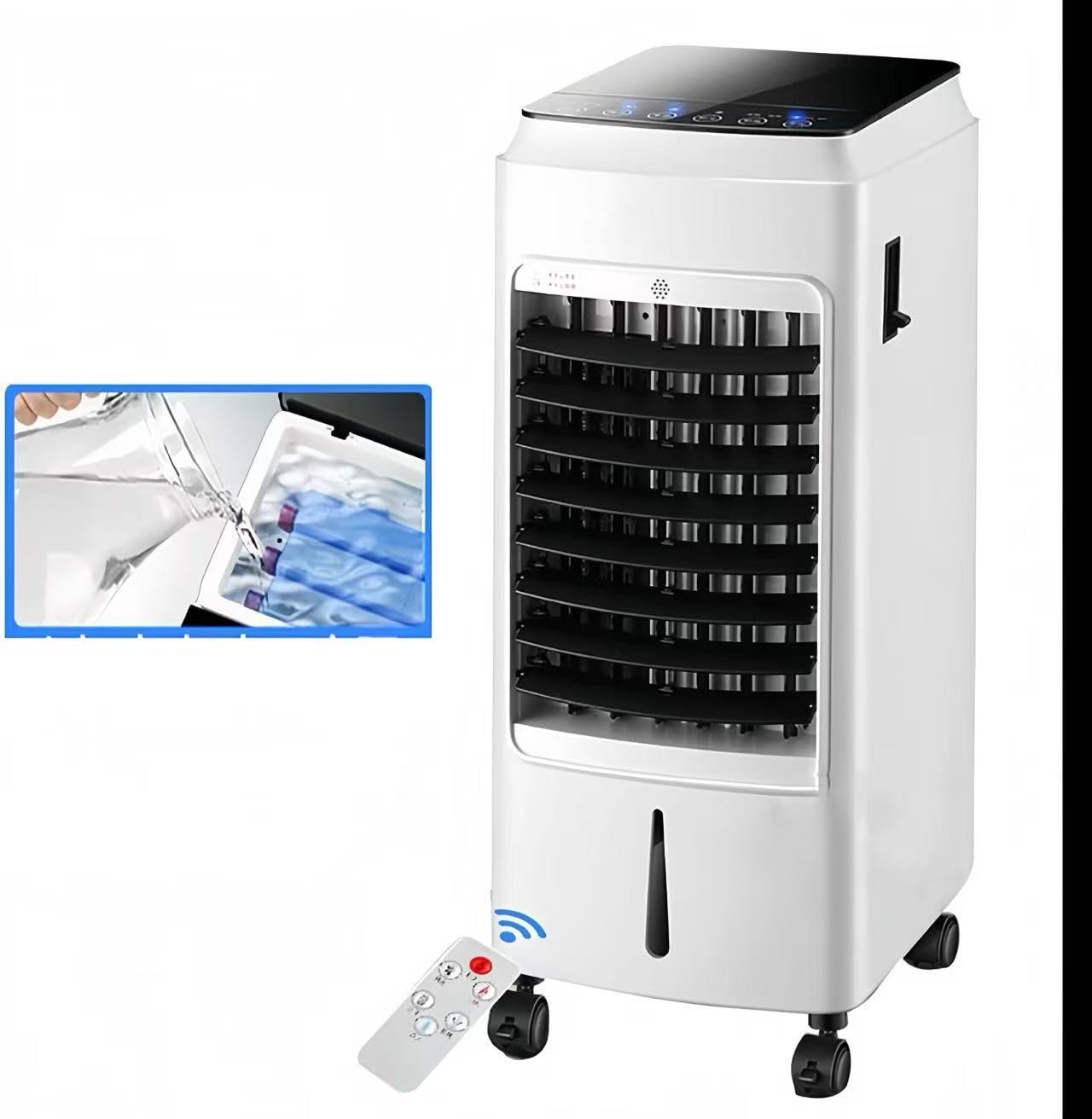 Klimatyzator Przenośny Klasy A O Mocy 9000 Btu, Energooszczędny, 3 W 1, Z Ekranem Led, Pilotem, 24-godzinnym Timerem I 3 Prędkościami Wentylatora Do Użytku Domowego