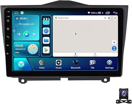 Double Din Car Stereo Multimedia Radio for Lada Granta 20182019 9 Inch Touchscreen with Navigation MP5 Player, DSP RDS FM Car Radio with Carplay/Android Auto,4 core m150s 2g+32g