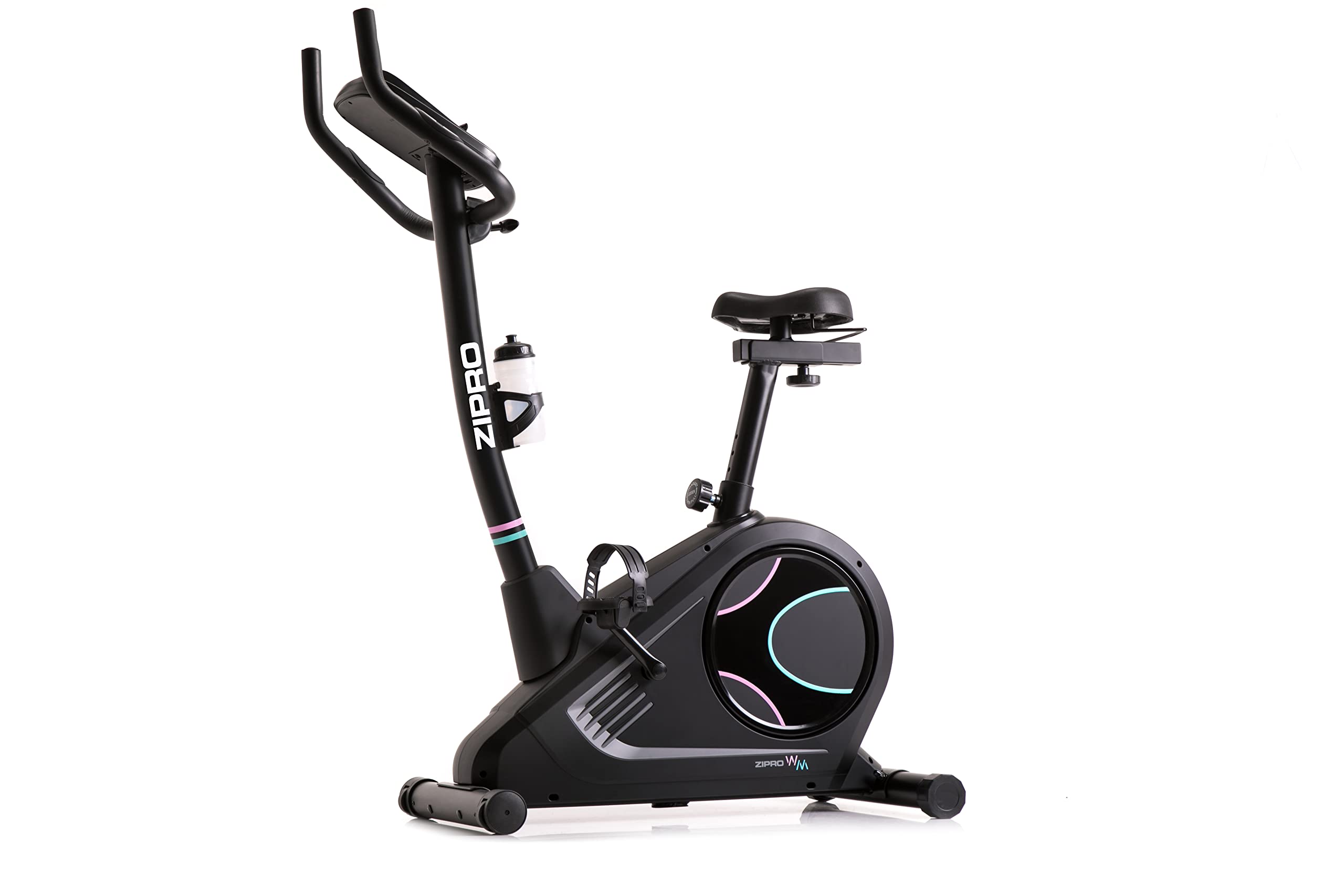 Zipro Vélo d'appartement Flame, Ergomètre Fitness, Vélo d'appartement magnétique, Ergomètre jusqu'à 150 kg, Vélo d'intérieur, Vélo d'entraînement à domicile, Vélo ergomètre filaire