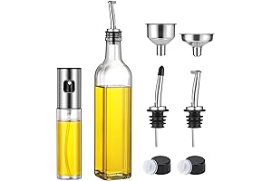 Olive Oil Dispenser 17OZ, The Best Way to Amplify Your Kitchen