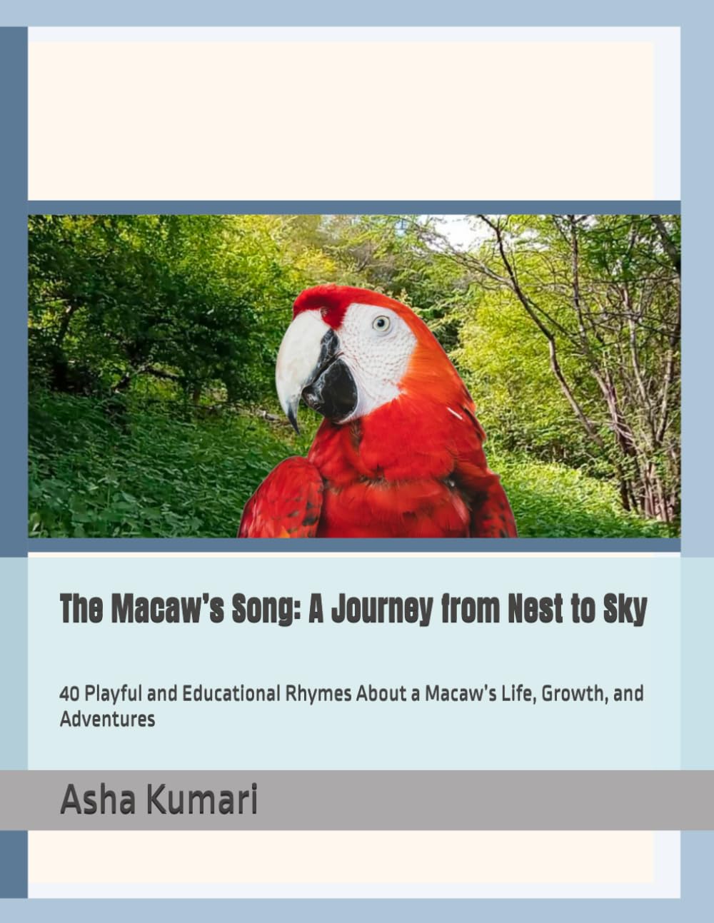 The Macaw’s Song: A Journey from Nest to Sky: 40 Playful and Educational Rhymes About a Macaw’s Life, Growth, and Adventures (Little Wings: Lifelong Journey Rhymes Series)