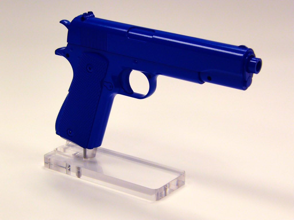 NO-M.A.R 1911 Clear Acrylic Pistol Display Stand Single Stack 45acp Colt 1911A1