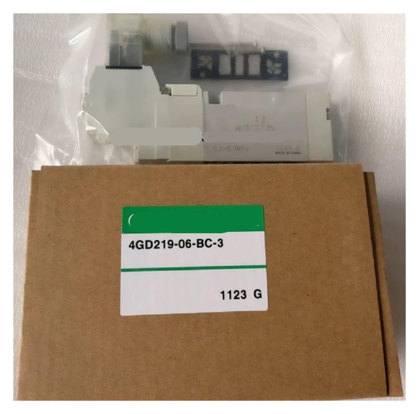 Zvqysgiw One Color 4Gd219-06-Bc-3 Dc24v Solenoid Valve