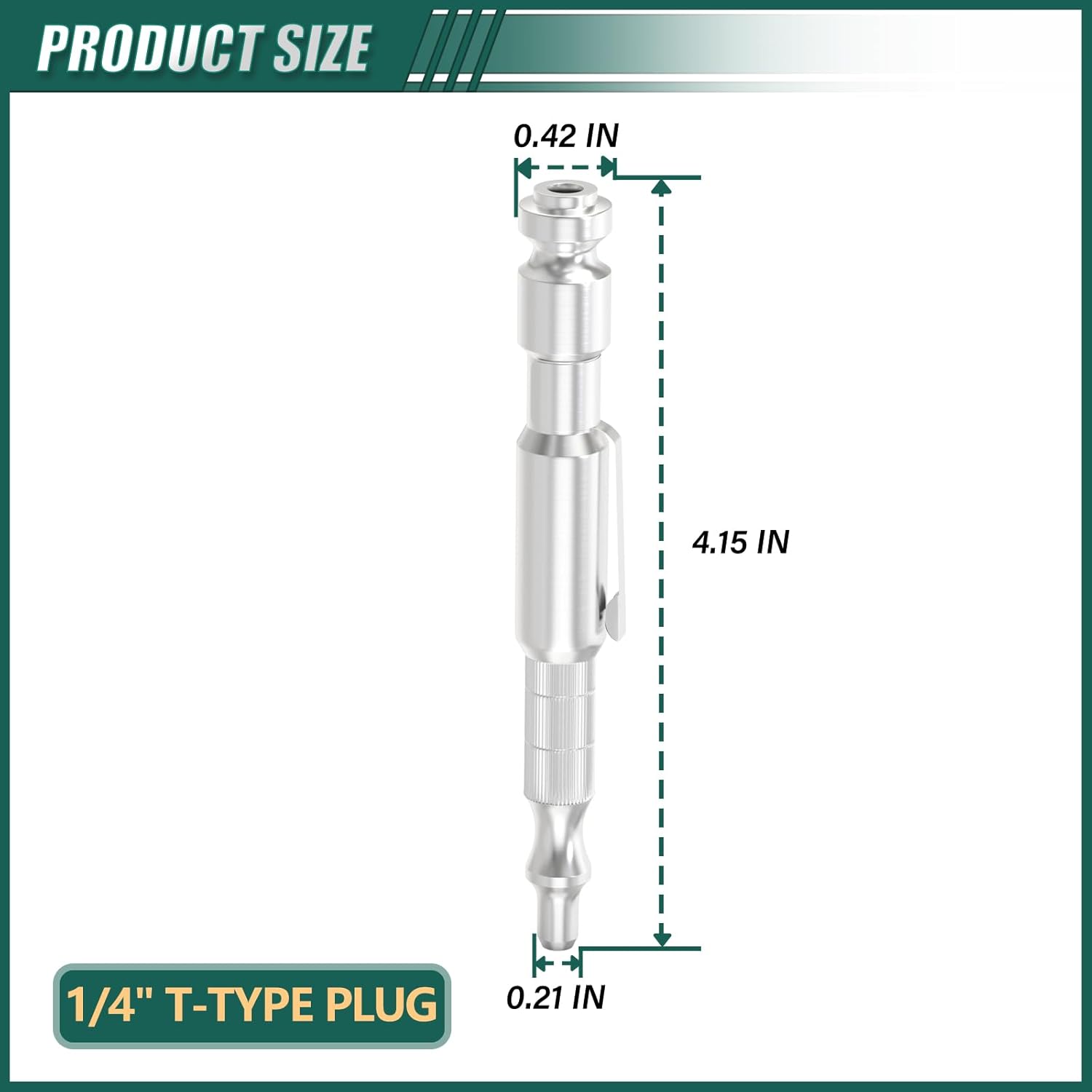 10PCS Adjustable Pocket Air Blow Gun, with Automotive 1/4" T-type Plug, for air outlet to controlthe flow